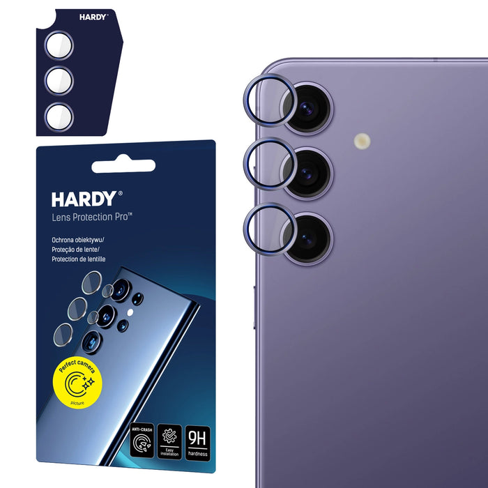 3mk HARDY Lens Protection Pro за Samsung Galaxy S24+ - лилав