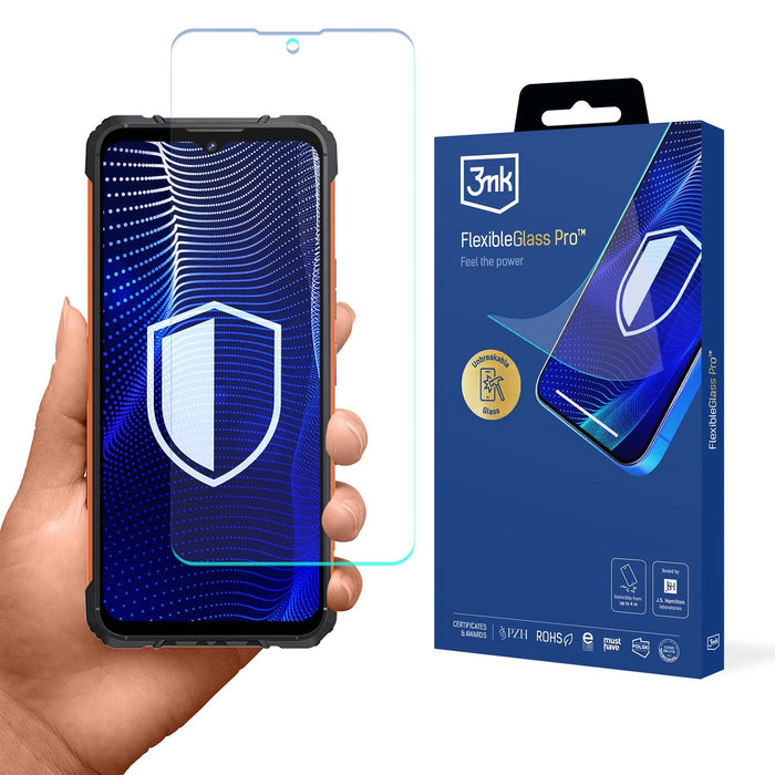 Хибридно стъкло 3mk FlexibleGlass Pro за Cubot KingKong Ace 2