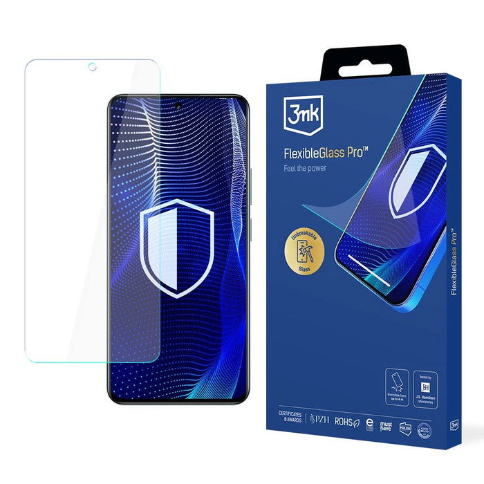 Хибридно стъкло 3mk FlexibleGlass Pro за Realme 12+ 5G