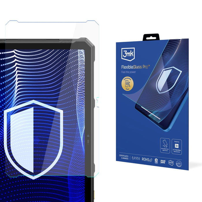 Хибридно стъкло 3mk FlexibleGlass Pro за Ulefone Armor Pad 4 Ultra / Pad 4 Ultra Thermal