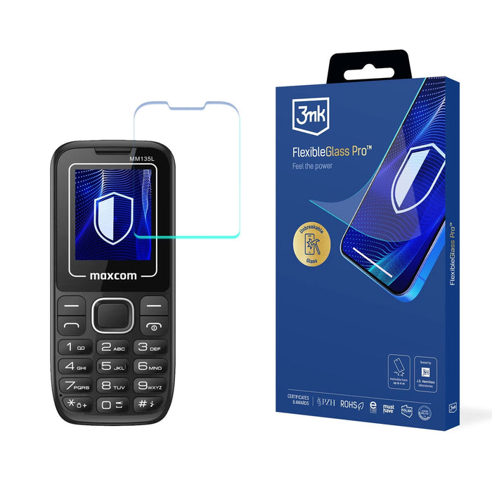 Хибридно стъкло 3mk FlexibleGlass Pro на Maxcom Classic MM135L