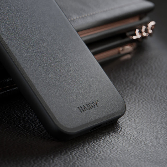 3mk Hardy Android Silky Leather MagCase за Samsung Galaxy S24+ - черен