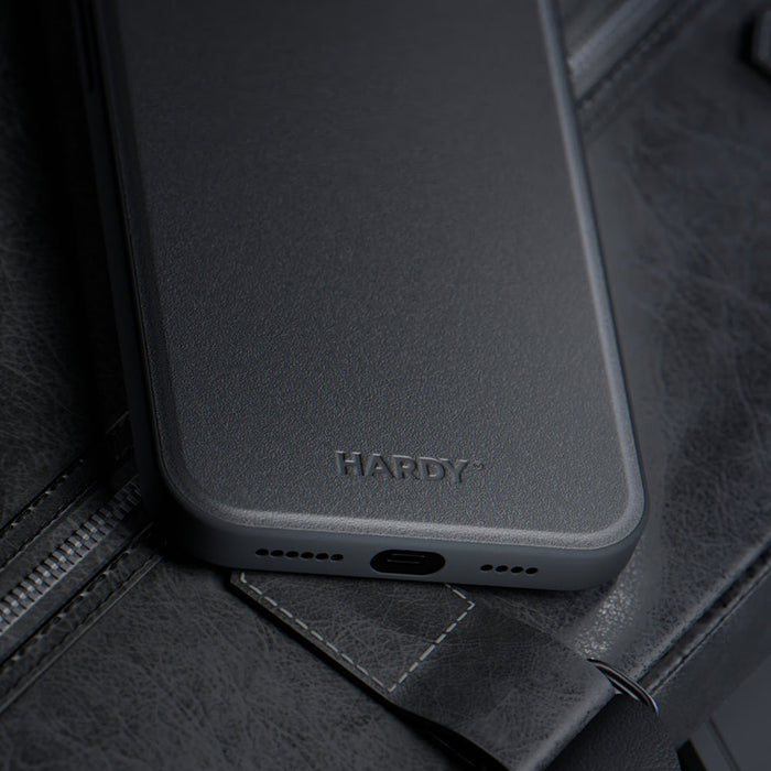 3mk Hardy Android Silky Leather MagCase за Samsung Galaxy S24+ - черен