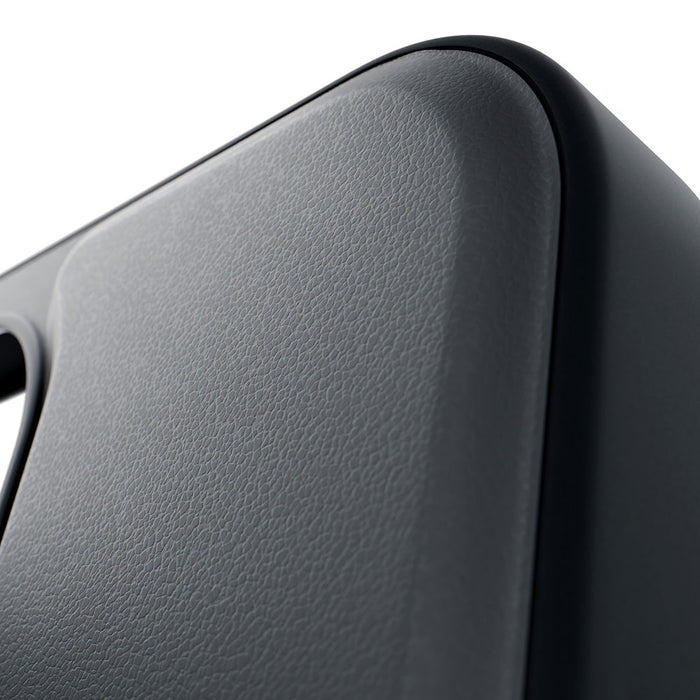 3mk Hardy Android Silky Leather MagCase за Samsung Galaxy S24+ - черен