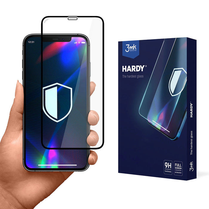 Закалено стъкло 3mk Hardy за Apple iPhone X / XS / 11 Pro