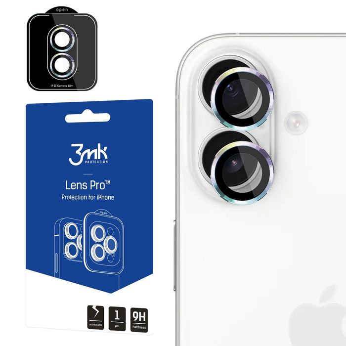3mk Lens Protection Pro Camera Glass за Apple iPhone 17 - Многоцветен