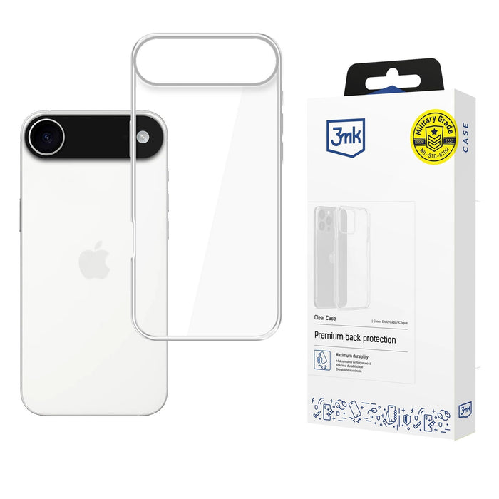 3mk Clear Case за Apple iPhone 17 Air - прозрачен