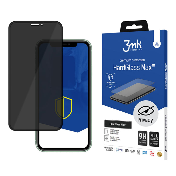 3mk HardGlass Max Privacy стъклен протектор за iPhone X / XS / 11 Pro
