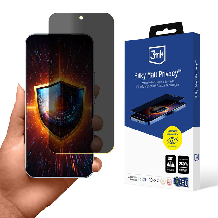 3mk Silky Matt Privacy™ матов протектор за екран за Honor 400
