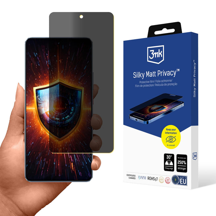 3mk Silky Matt Privacy™ протектор за екран за поверителност за Realme GT 7