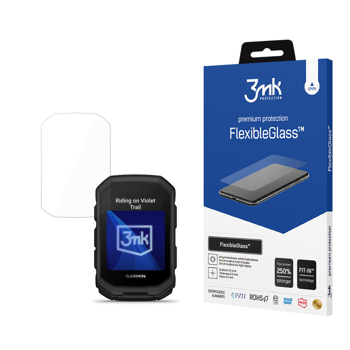 3mk FlexibleGlass™ хибридно стъкло за Garmin Edge MTB