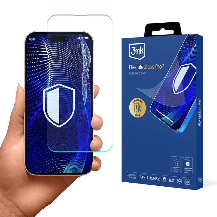Хибридно стъкло 3mk FlexibleGlass Pro v2.0 за iPhone 17 Pro