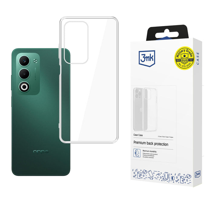 3mk Прозрачен Калъф за Oppo A5 5G/ A5M - Прозрачен
