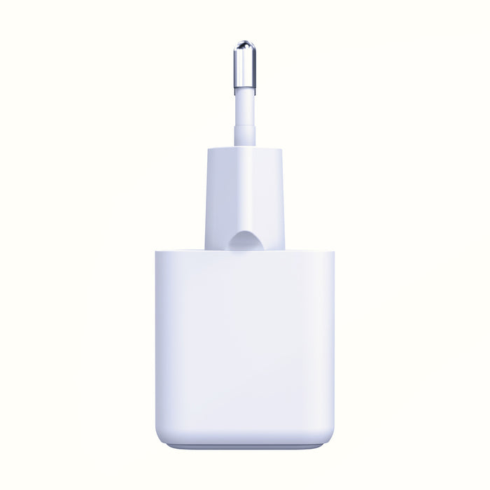 3mk Hyper GaN зарядно устройство 20W QC4+ PD PPS USB-C USB-A стенно зарядно устройство - бяло