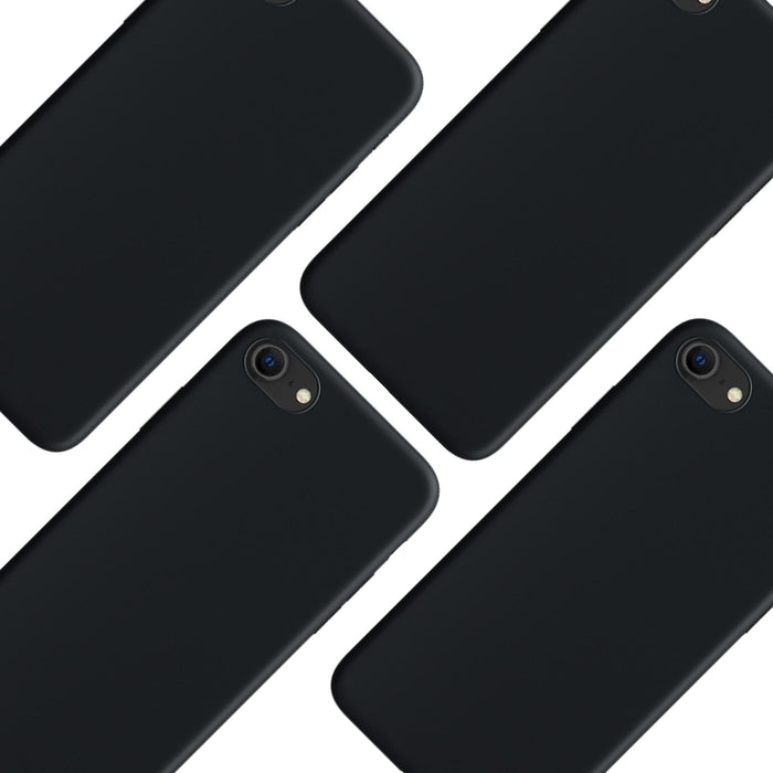 3mk Матов Калъф Pro за iPhone SE 2020 - Черен