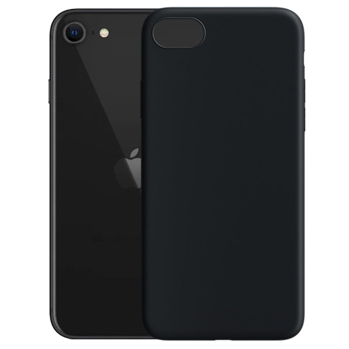 3mk Матов Калъф Pro за iPhone SE 2020 - Черен