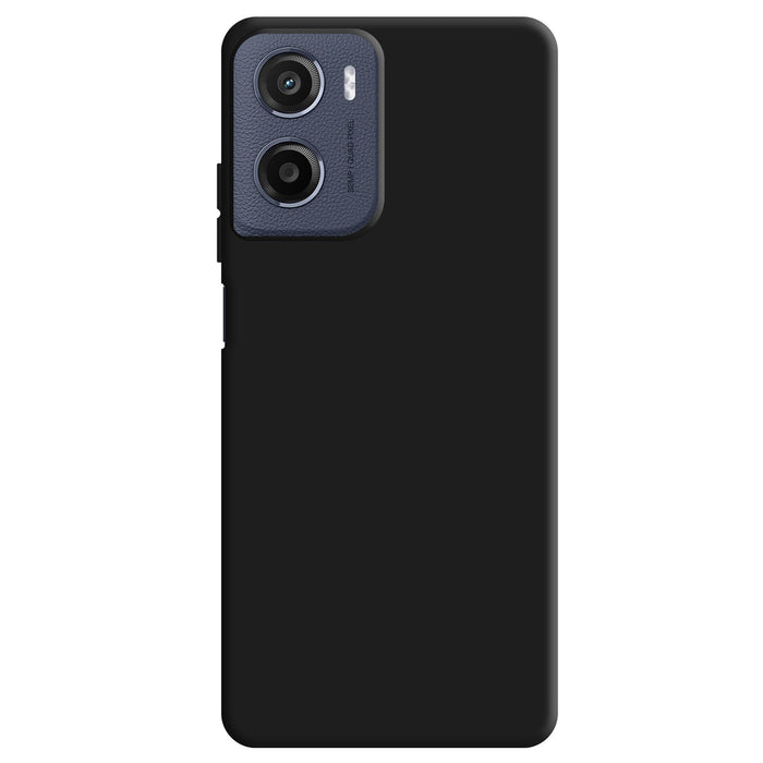 3mk Матов Калъф Pro за Motorola Moto E15 - Черен