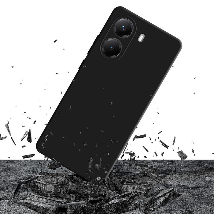 3mk Matt Case Pro за Xiaomi Poco X7 Pro 5G - Матово черно