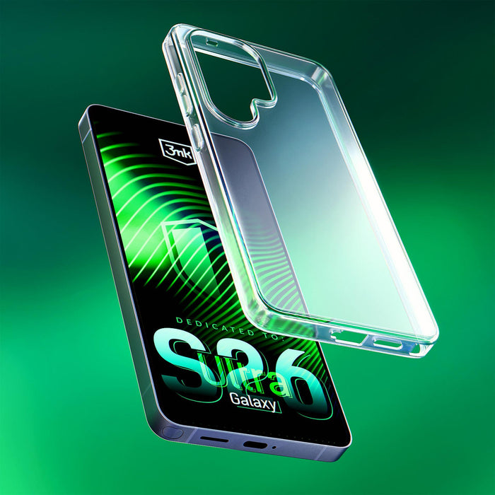 3mk Прозрачен калъф за Samsung Galaxy S26 Ultra - прозрачен