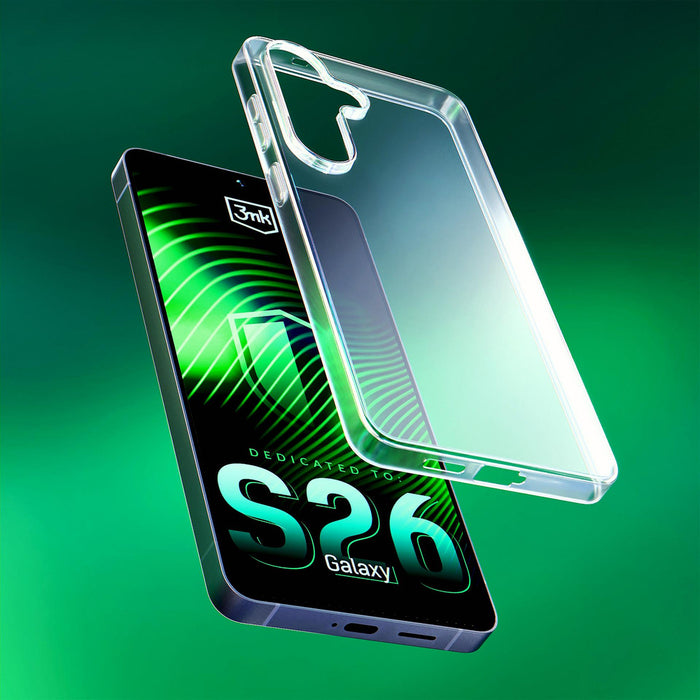 3mk Прозрачен калъф за Samsung Galaxy S26 - прозрачен
