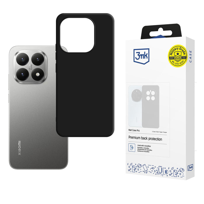 3mk Matt Case Pro калъф за Xiaomi 15T 5G - черен