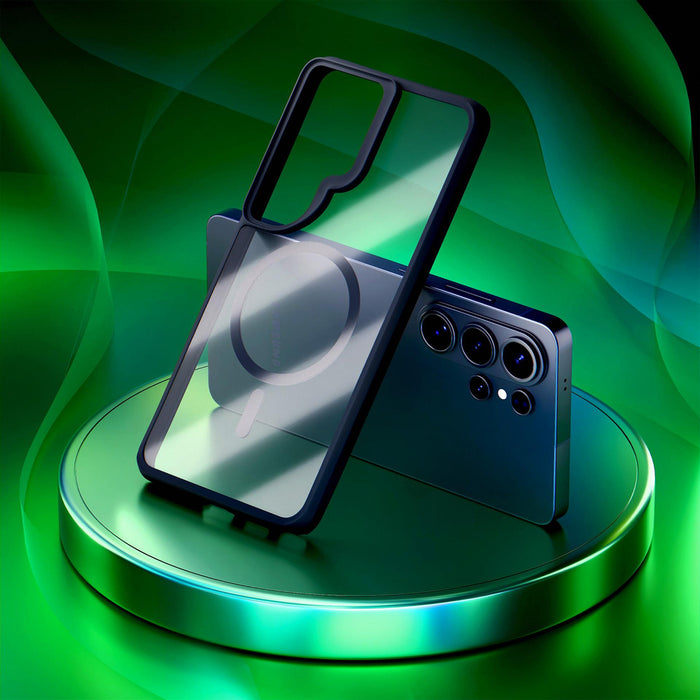 3mk Satin Armor MagCase за Samsung Galaxy S26 Ultra - прозрачен черен