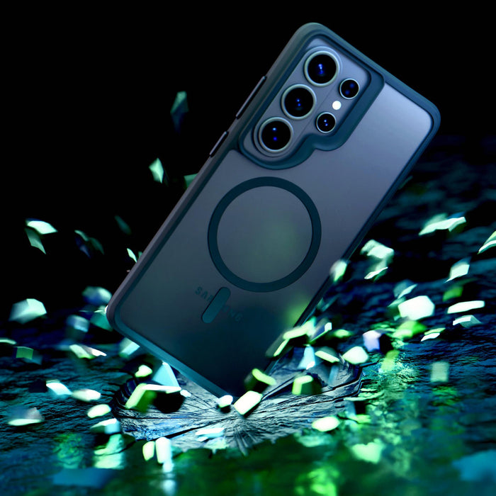 3mk Satin Armor MagCase за Samsung Galaxy S26 Ultra - прозрачен черен