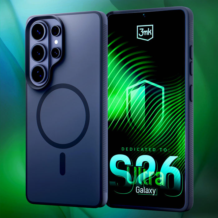 3mk Smoke MagCase за Samsung Galaxy S26 Ultra - сив-прозрачен