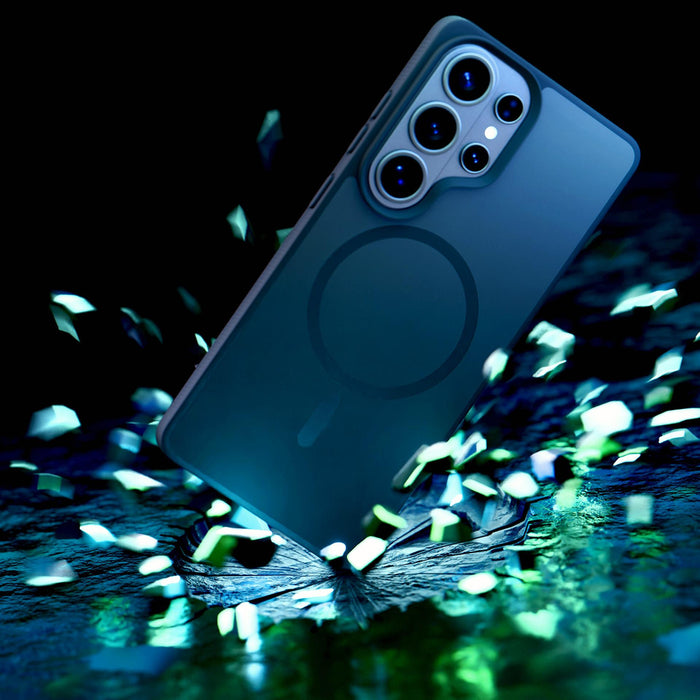 3mk Smoke MagCase за Samsung Galaxy S26 Ultra - сив-прозрачен