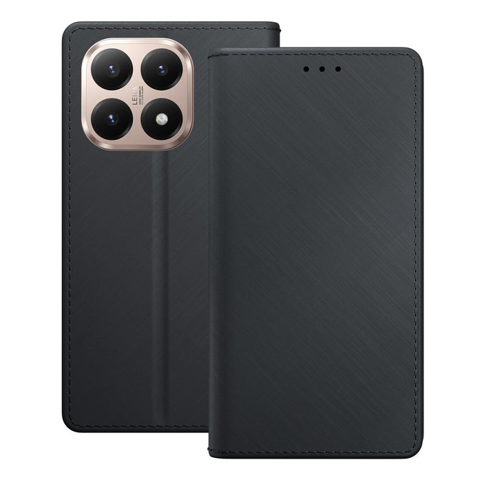 3mk калъф-портфейл за Xiaomi 15T 5G - черен