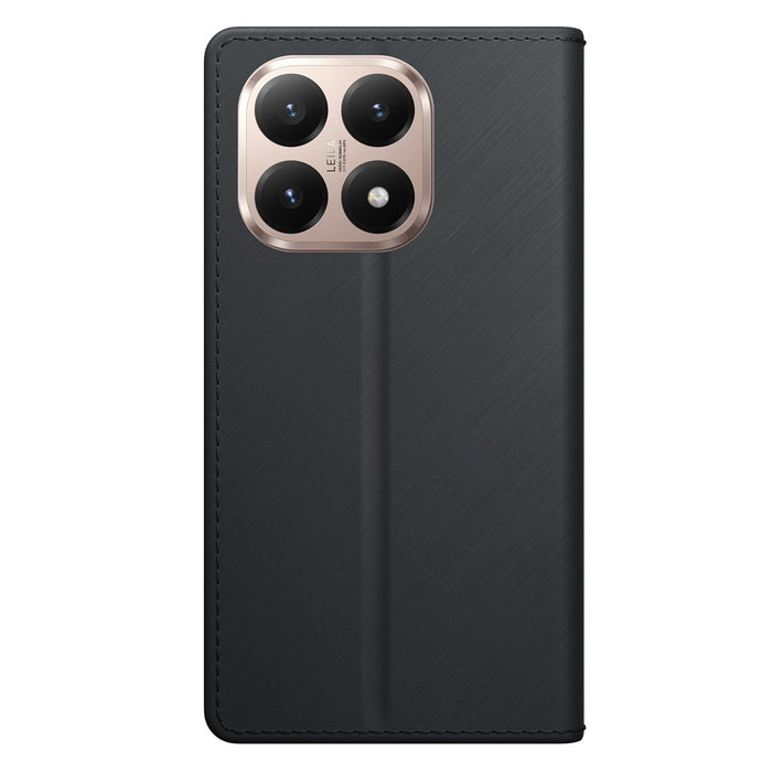 3mk калъф-портфейл за Xiaomi 15T 5G - черен