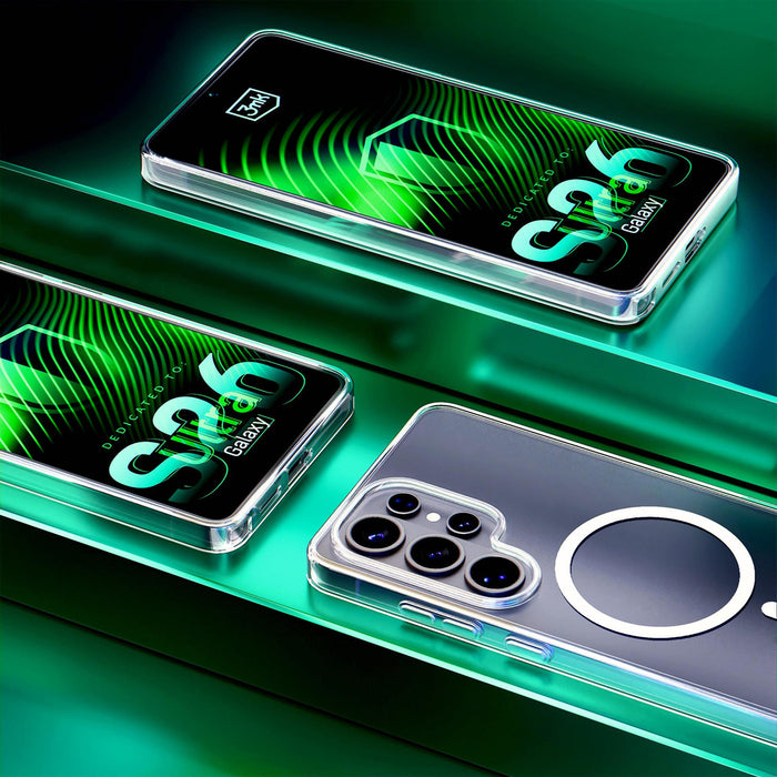 3mk Clear MagCase за Samsung Galaxy S26 Ultra - прозрачен