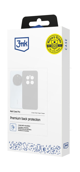 3mk Matt Case Pro калъф за Xiaomi Redmi 15C 4G / Xiaomi Poco C85 4G - черен