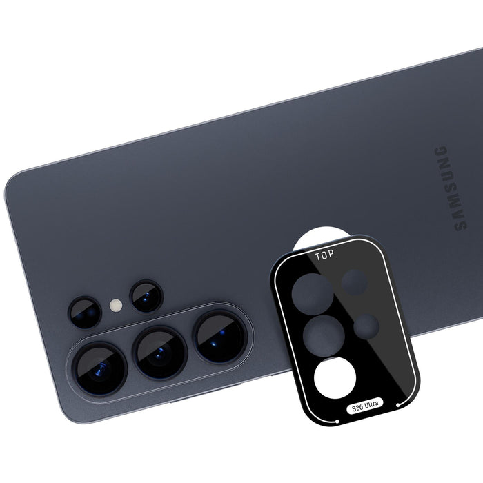 3mk Lens Protection Pro черно хибридно стъкло за обектива на камерата на Samsung Galaxy S26 Ultra