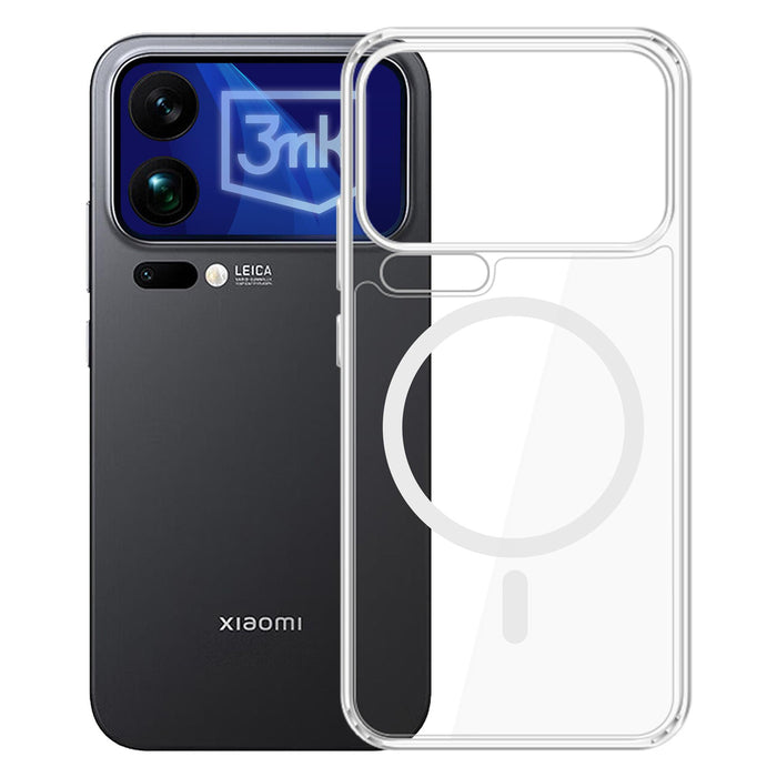 3mk Armor MagCase за Xiaomi 17 Pro - прозрачен