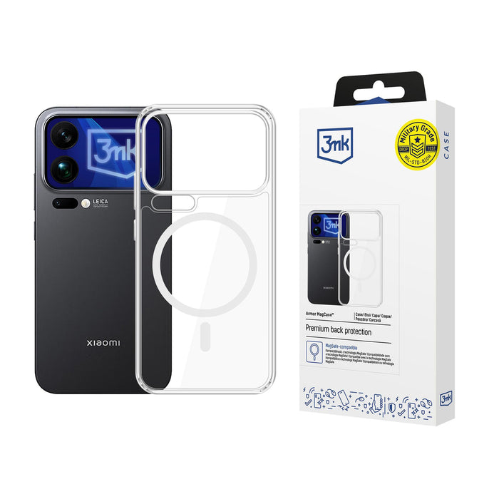 3mk Armor MagCase за Xiaomi 17 Pro - прозрачен