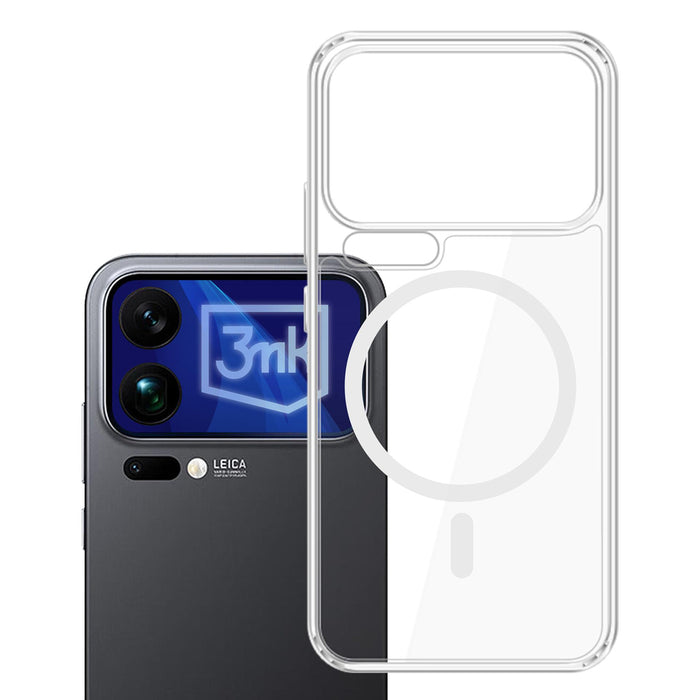 3mk Armor MagCase за Xiaomi 17 Pro - прозрачен