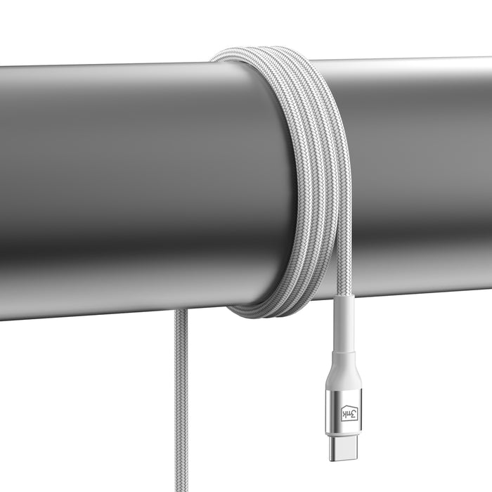 3mk Hyper Cable 3mk Hyper Cable N-SERIES USB-C / USB-C 1m 20V/5A 100W / бял