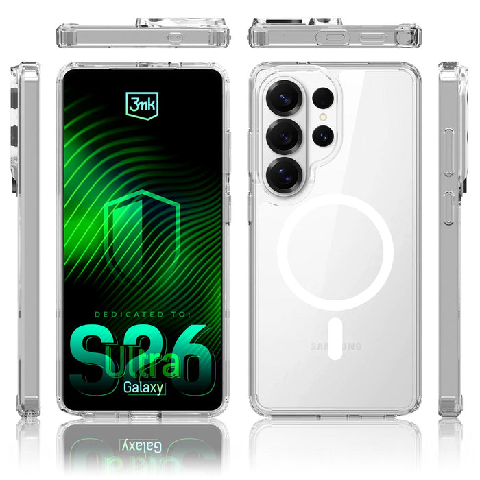 3mk Armor MagCase за Samsung Galaxy S26 Ultra - прозрачен
