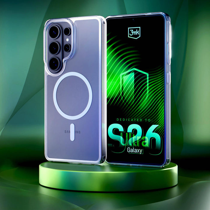 3mk Armor MagCase за Samsung Galaxy S26 Ultra - прозрачен