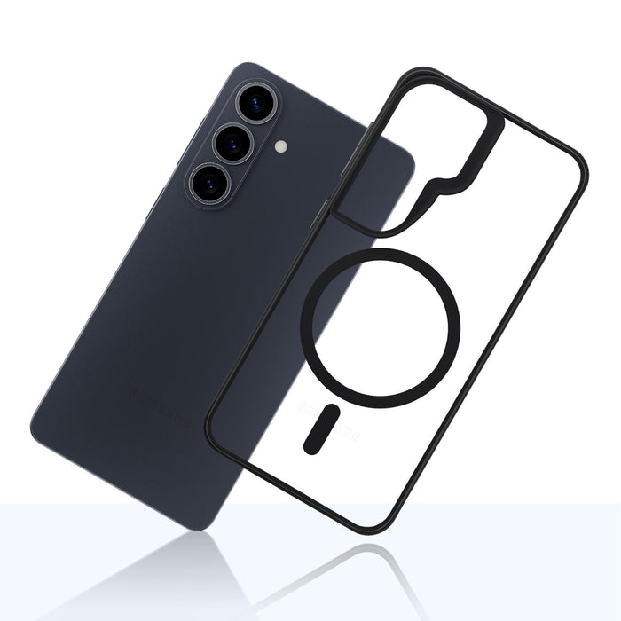 3mk Satin Armor MagCase за Samsung Galaxy S26 - прозрачен черен