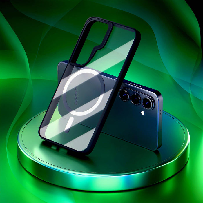 3mk Satin Armor MagCase за Samsung Galaxy S26 - прозрачен черен