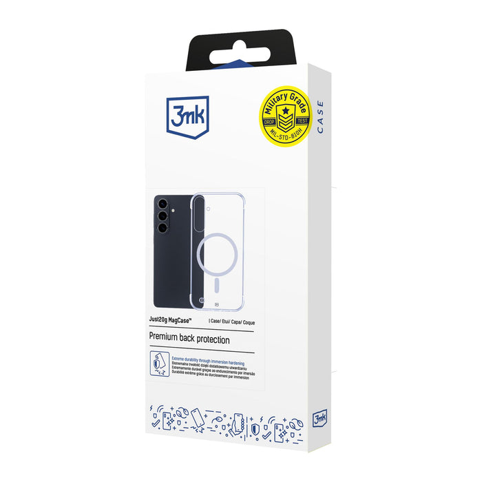 3mk Just20g MagCase за Samsung Galaxy S26+ - прозрачен
