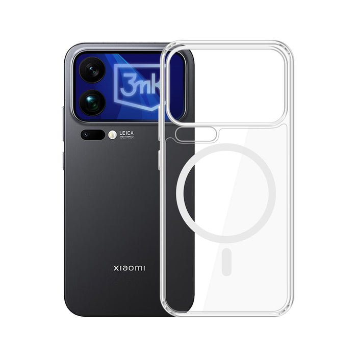 3mk Armor MagCase за Xiaomi 17 Pro Max - прозрачен