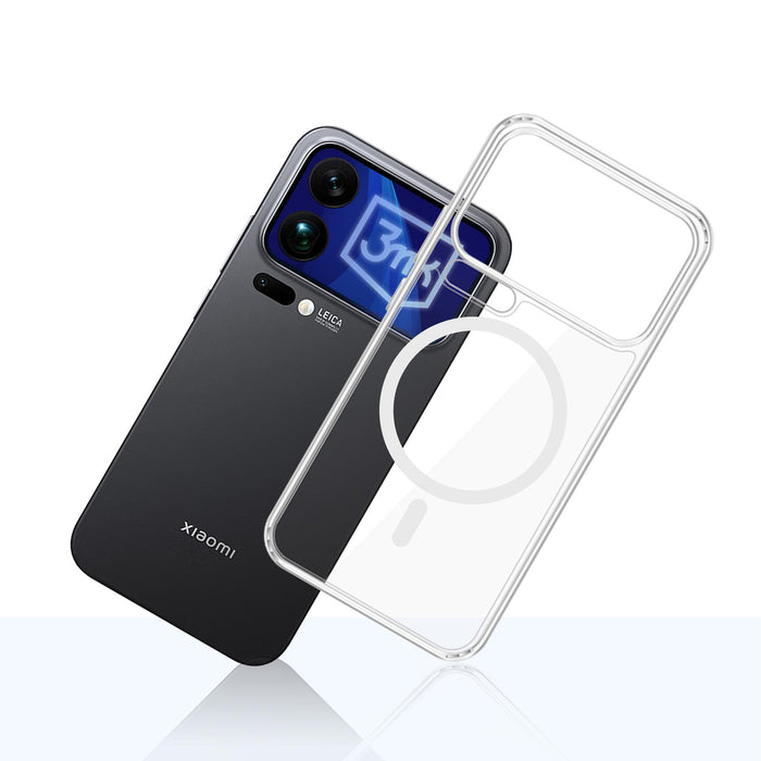 3mk Armor MagCase за Xiaomi 17 Pro Max - прозрачен