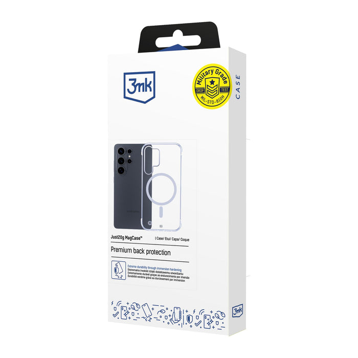 3mk Just20g MagCase за Samsung Galaxy S26 Ultra - прозрачен
