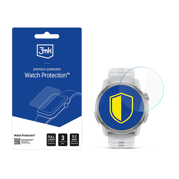 Хибридно стъкло за дисплея на смарт часовника 3mk Watch Protection FlexibleGlass за Coros Apex 4 42 мм