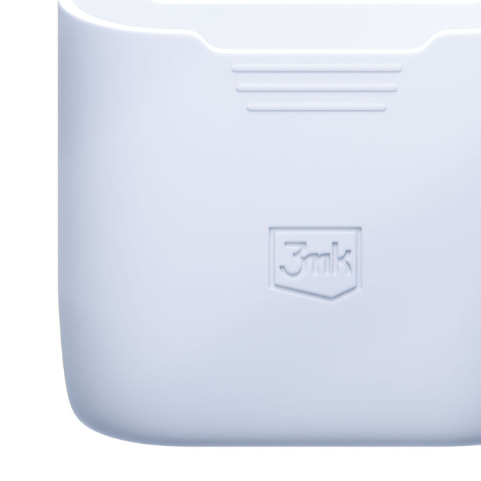 Аксесоари - Apple AirPods 4 - 3mk силиконов калъф за AirPods, бял