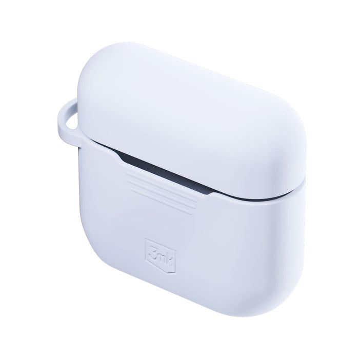 Аксесоари - Apple AirPods 4 - 3mk силиконов калъф за AirPods, бял