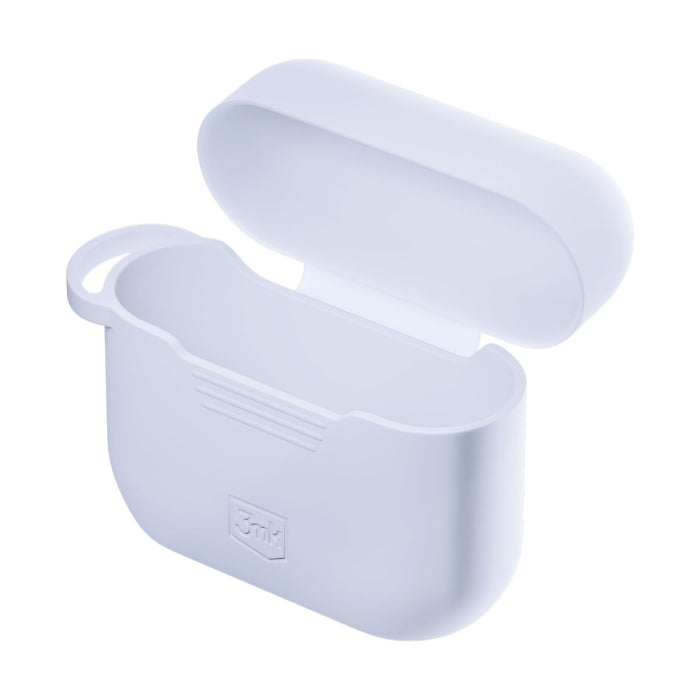 Аксесоари - Apple AirPods 4 - 3mk силиконов калъф за AirPods, бял